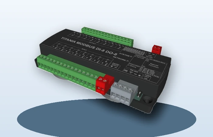 Titania Modbus remote I/O for brownfield industrial automation modernization